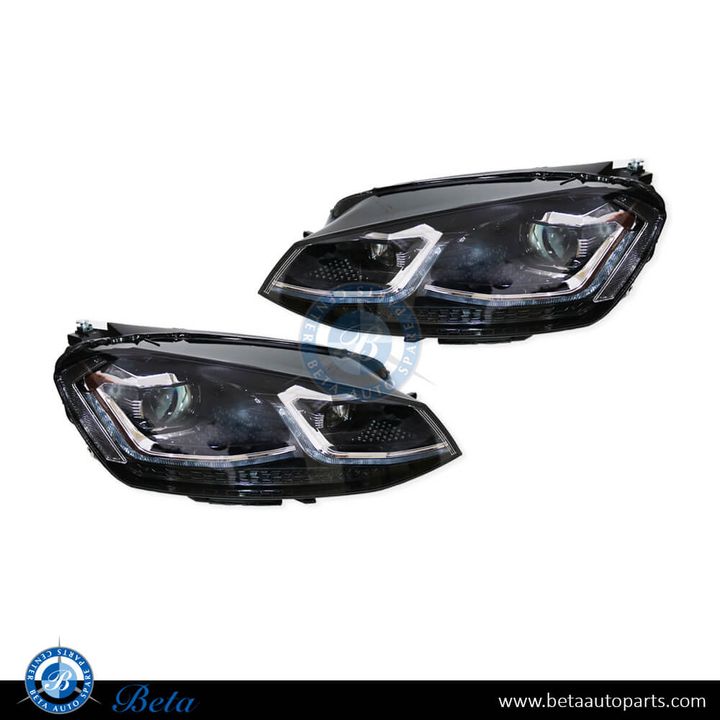 Volkswagen Golf 7 (2013-2016), Headlamp Upgrade To 7, China, 5G1941005E, 5G1941006E