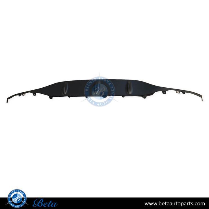 Mercedes C-Class W205 (2015-2018), Rear Diffuser Lower Trim Normal AMG (Silver), Taiwan, 2058857338