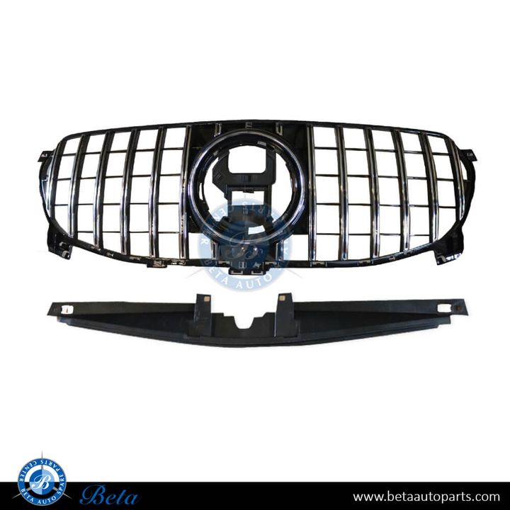 Mercedes GLE-Class W167 (2019-2023), Radiator Grille GT Look for Standard Bumper, China