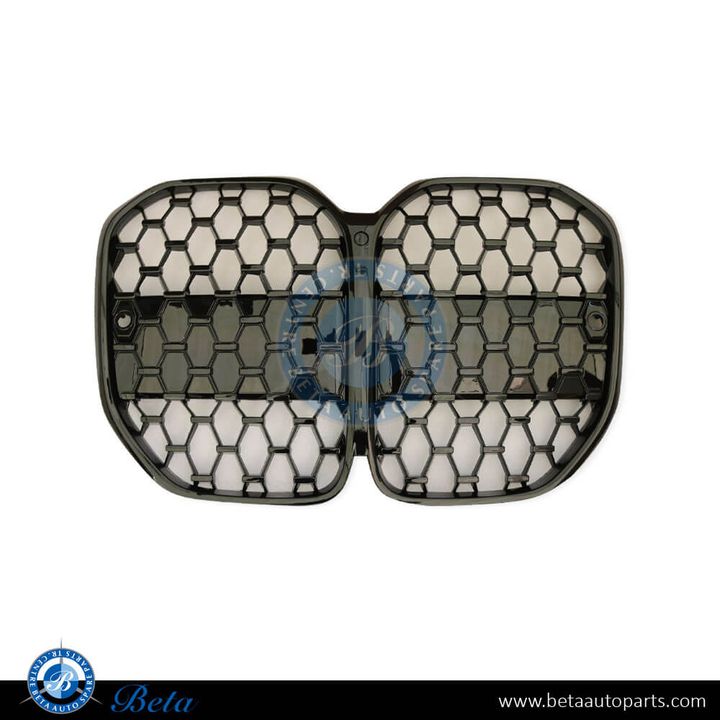 BMW 4 Series G22 (2021-Up), Radiator Grille M-Tek with Camera Hole (Black), China, 51138078549