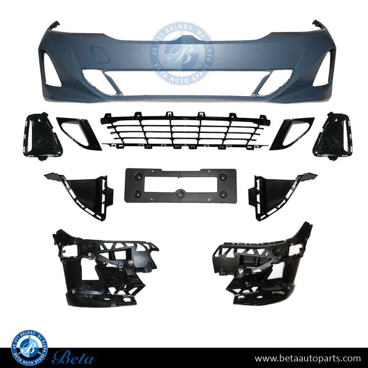 BMW 3 Series G20 LCI (2023-Up), Front Bumper Luxury with PDC / Park Assist, China, 51115A695E6