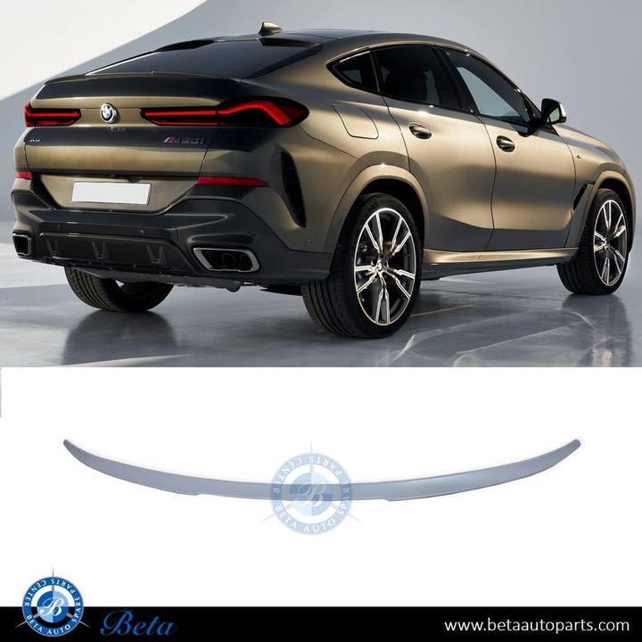BMW X6 G06 (2020-Up), Trunk Spoiler M Performance, Taiwan, 51628084544