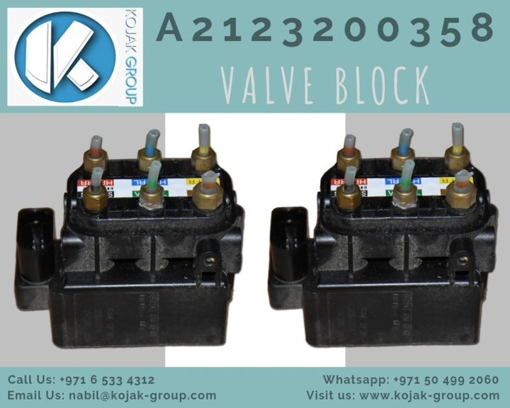 Mercedes-Benz W212 C218 Air Suspension Valve Block