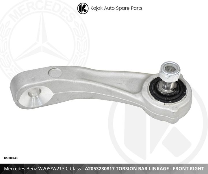 Mercedes Benz W205/W213 C Class Torsion Bar Linkage Front Right