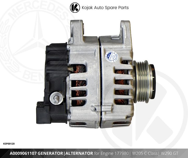 Mercedes-Benz Alternator A0009061107 for W205 C-Class / W290 GT