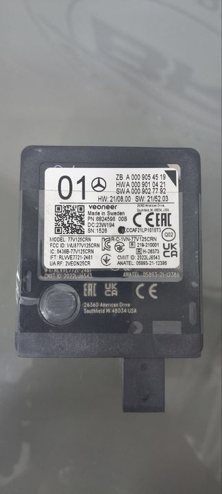 Mercedes-Benz Corner Radar Sensor A0009054619 Veoneer