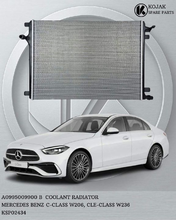 Coolant Radiator Mercedes-Benz C-Class W206 / CLE-Class W236
