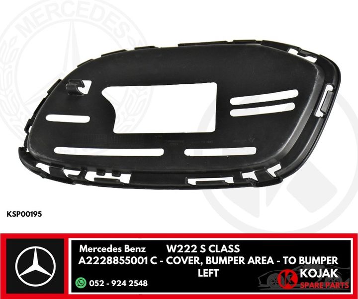 Bumper Cover Left Mercedes-Benz W222 S-Class