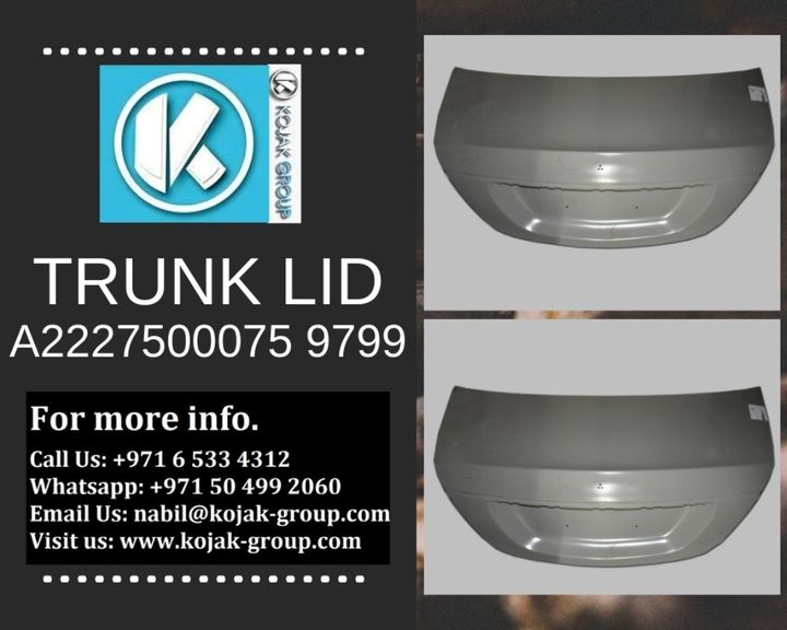 Trunk Lid for Mercedes-Benz S-Class W222