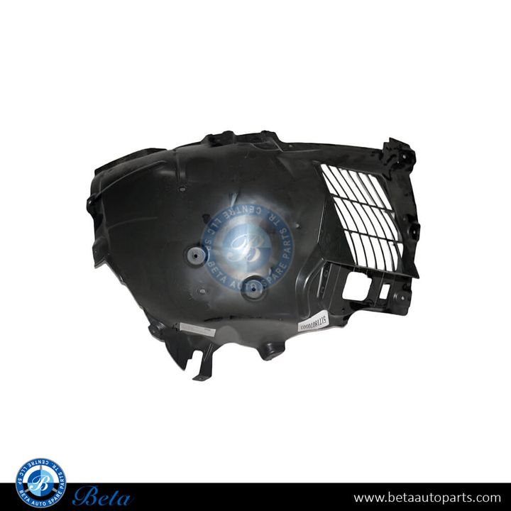 BMW M2 / M3 / M4 G87 / G80 / G81 / G82 / G83 (2019-Up), Front Wheel Fender Liner Front Half (Left), China, 51718070503