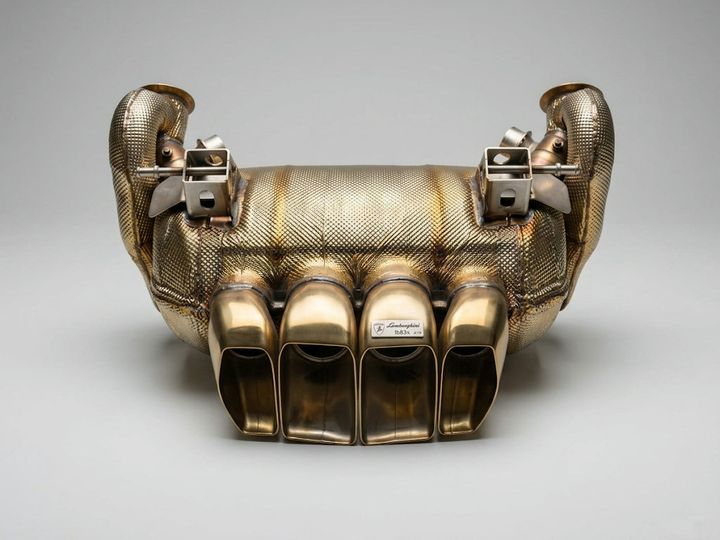 Lamborghini Aventador Exhaust System Silencer