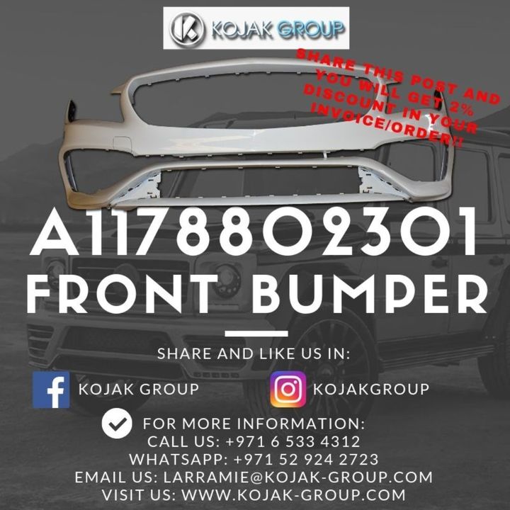 Front Bumper Mercedes-Benz CLA-Class C117