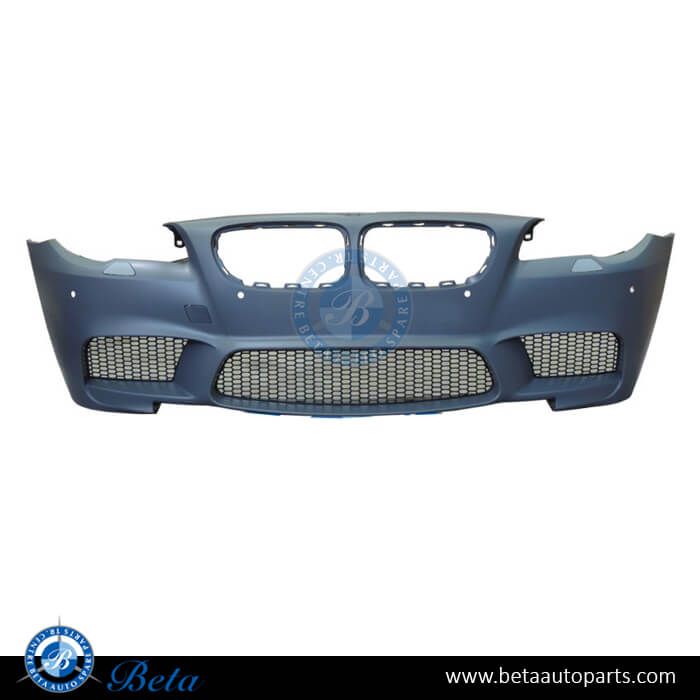 BMW 5 Series F10 (2010-2016), Front Bumper M5 Look with PDC with Washer, Taiwan