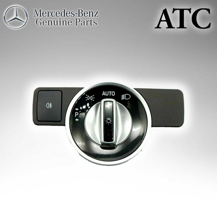 Mercedes Benz Genuine ATC Headlight Headlamp Switch (Original Parts Without Sticker Level and Neutral Box) 2129050551