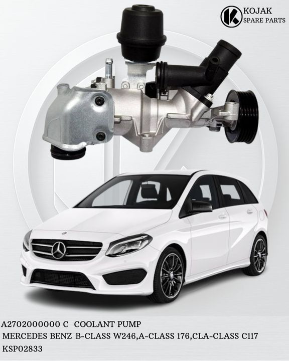 Coolant Pump Mercedes-Benz B-Class W246, A-Class 176, CLA-Class C117