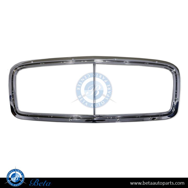Bentley Flying Spur (2016-2019), Radiator Grille Frame (Chrome), China, 4W0853667