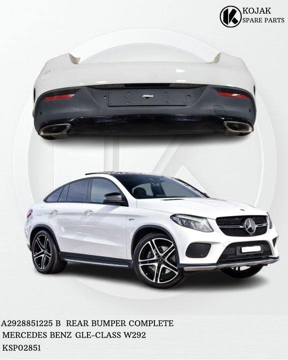 Rear Bumper Complete Mercedes-Benz GLE-Class W292