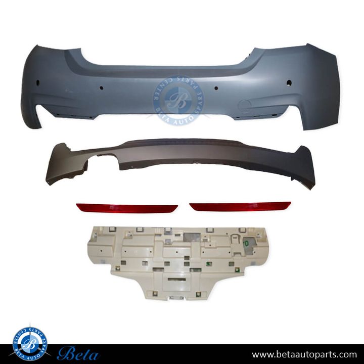 BMW 4 Series F32 / F36 (2014-2020), Rear Bumper M-Tek with PDC for 428, Taiwan