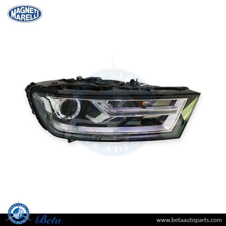 Audi Q7 (2016-2019), Headlamp Xenon (Right), Magneti Marelli, 4M0941044C