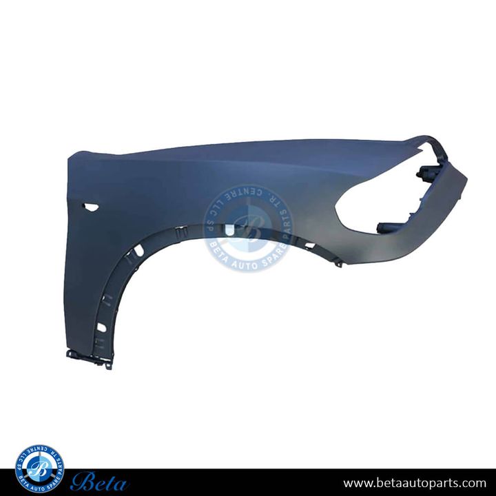 BMW X5 E70 LCI (2007-2010), Front Fender without Washer - Plastic (Right), Taiwan, 51657222992