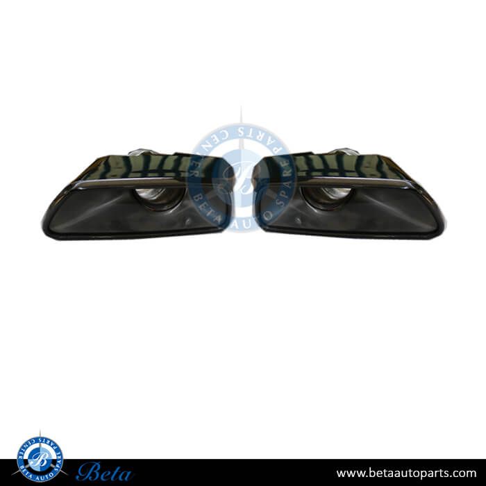 BMW 5 Series G30 (2017-2023), Exhaust Tips M550 Look for 530/540 (Black), China, 18308631958 / 18308631959