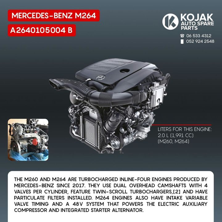 Mercedes-Benz M264 Engine