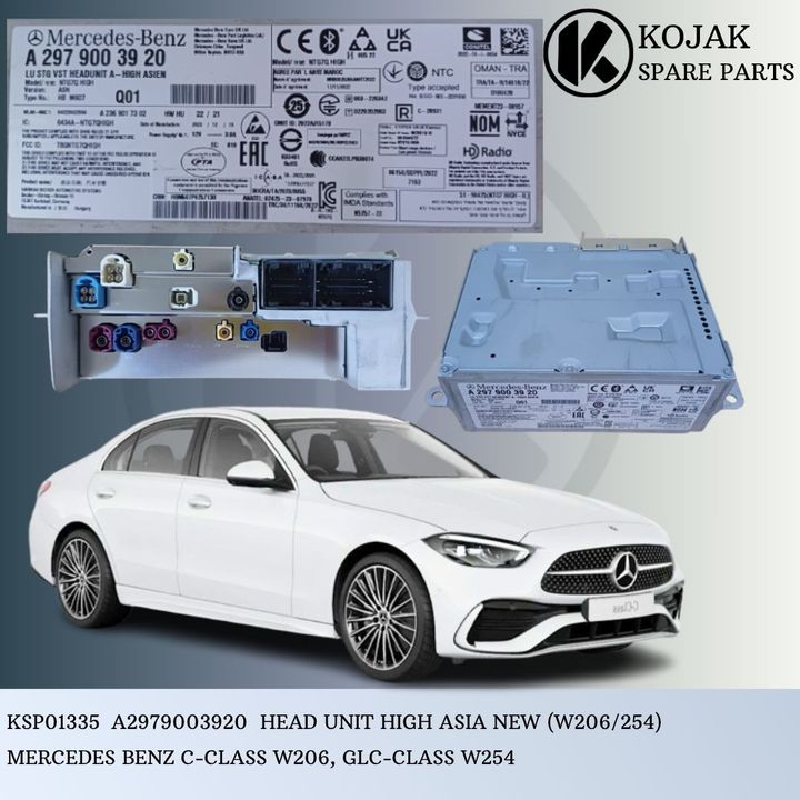 Mercedes-Benz A-High Head Unit NTG7Q HIGH Asia