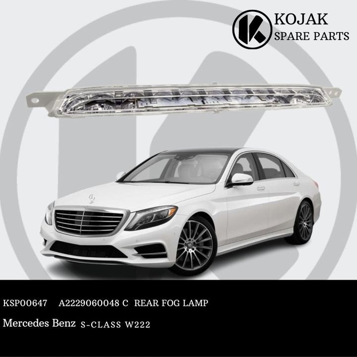 Rear Right Fog Lamp Mercedes Benz S-Class W222