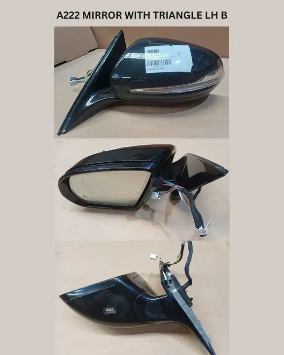 222 MIRROR WITH TRIANGLE LH