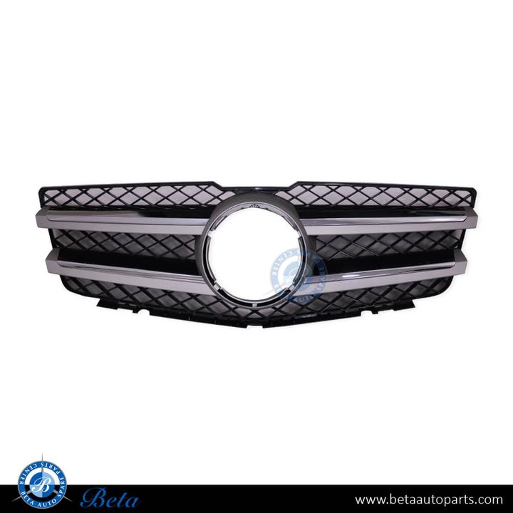 Mercedes GLK-Class X204 (2009-2011), Radiator Grille (Silver and Chrome), China, 2048800883