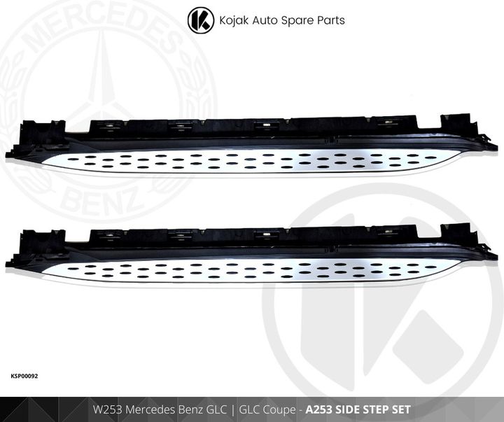 Mercedes Benz GLC W253 / A253 Side Step Set