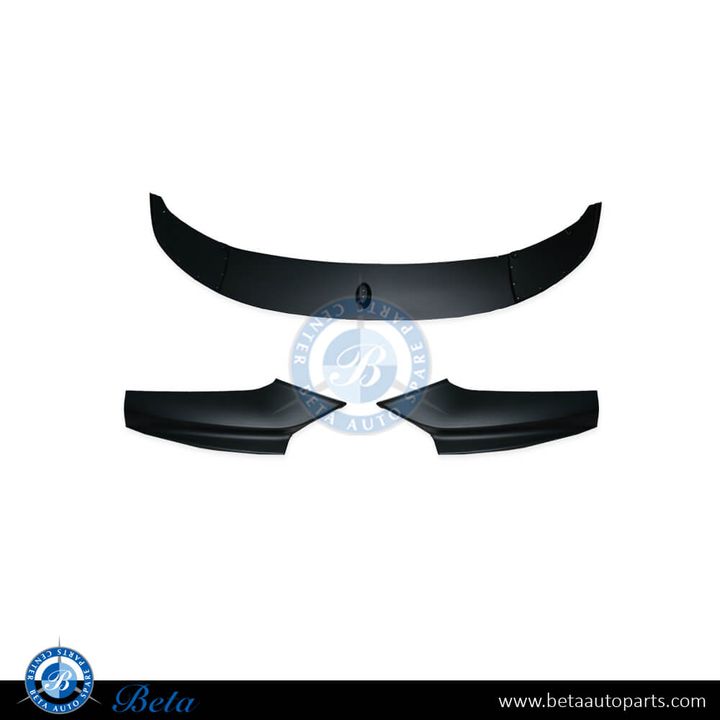 BMW 5 Series F10 (2010-2016), Front Bumper Lower Spoiler M-Performance (Matte Black), China, 51192219338