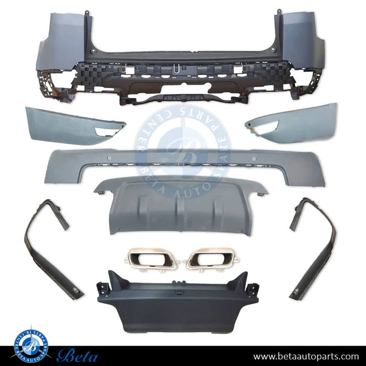 Range Rover Sport (2018-2022), Rear Bumper with PDC, China, LR098889