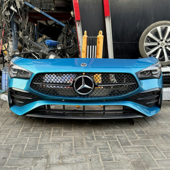 Mercedes-Benz CLA C118 Facelift AMG Line Front Bumper with Headlights