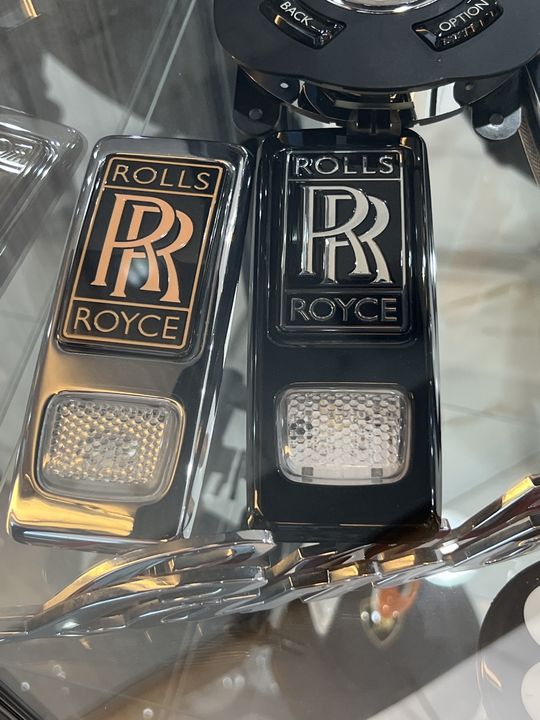 Rolls-Royce Accessories with Integrated Light