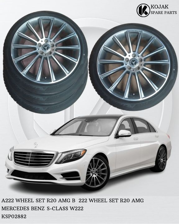 Mercedes-Benz S-Class W222 R20 AMG Wheel Set