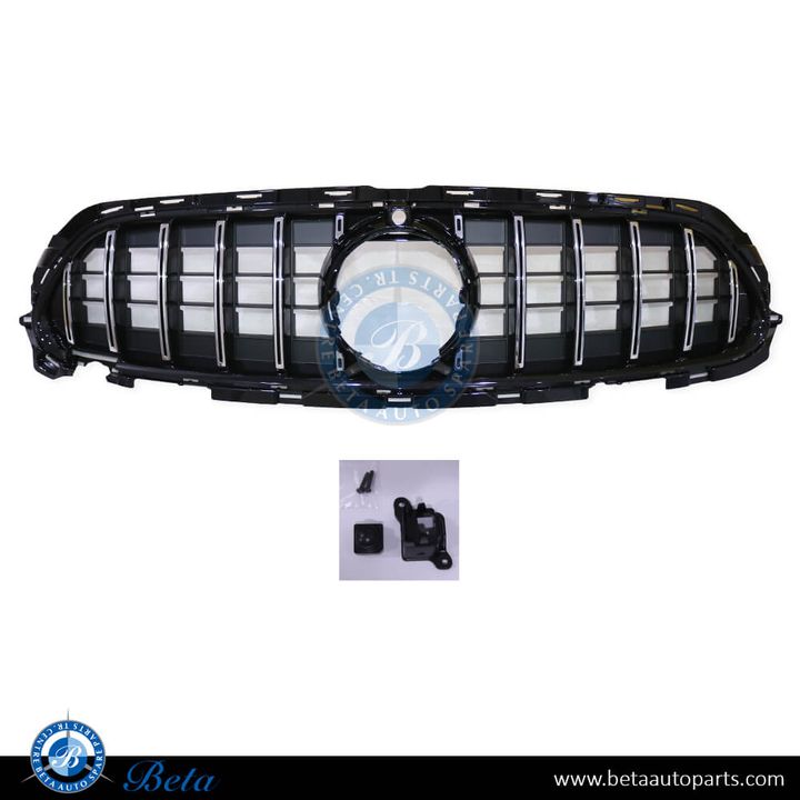 Mercedes E-Class W213 (2021-2023), Radiator Grille GT Look with Camera Hole without Logo, Taiwan