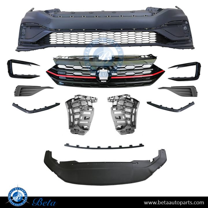Volkswagen Jetta GLI (2019-Up), Front Bumper , China, 17A807217F