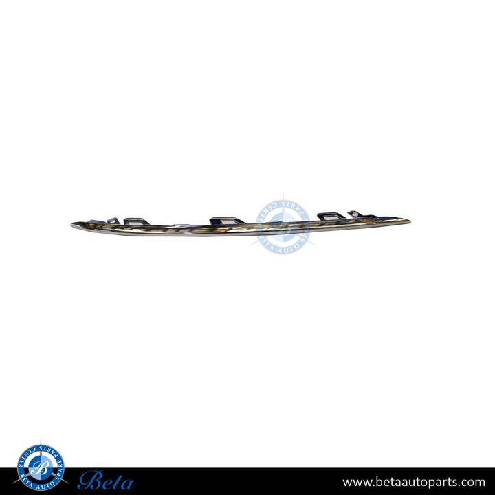 Mercedes S-Class W222 (2018-2020), Front Bumper Lower Grille Lower Moulding Normal AMG - Chrome (Left), China, 2228853701