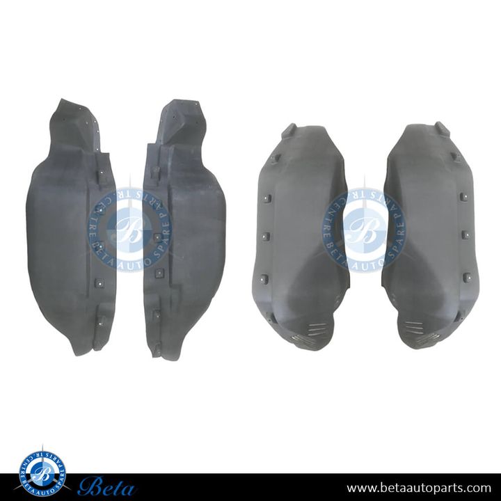 Mercedes G-Class W463 (2013-2017), Front And Rear Wheel Fender Liners Upgrade to 2018 G63 Look, China, 4638842700 / 4638842800