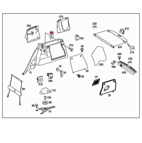 Mercedes Benz Genuine MOUNT 16469202289051