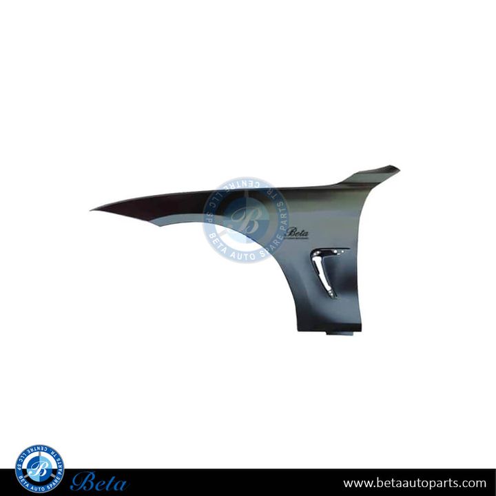 BMW 4 Series F32 / F36 (2014-2020), Front Fender - Steel (Left), Taiwan, 41357330549 / 41357438441 / 41007496137