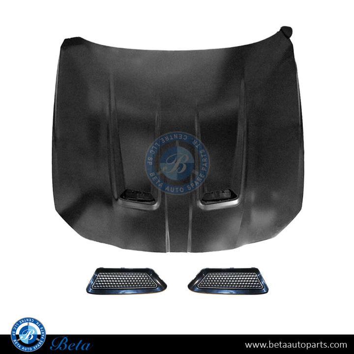 BMW 3 Series / 4 Series M3 / M4 / G80 / G81 / G82 / G83 (2019-Up), Hood GT Look (Aluminum), Taiwan, 41618082029