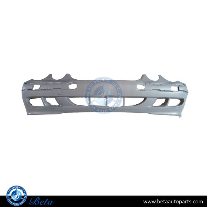 Mercedes E-Class W210 (2000-2002), Front Bumper without Washer, Taiwan, 2108851825