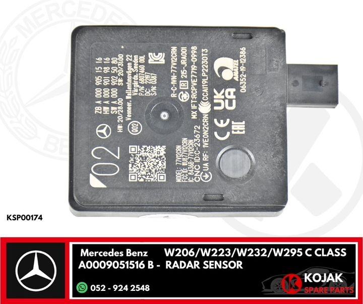 Mercedes Benz Radar Sensor