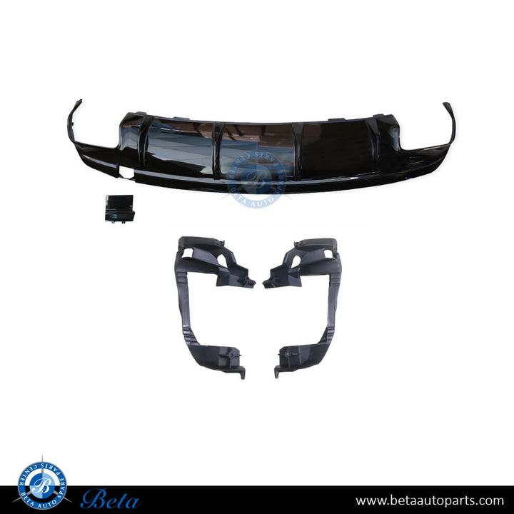 Mercedes CLA-Class C117 (2017-2018), Rear Diffuser AMG CLA45 for Normal AMG (Black), China, 1178859500