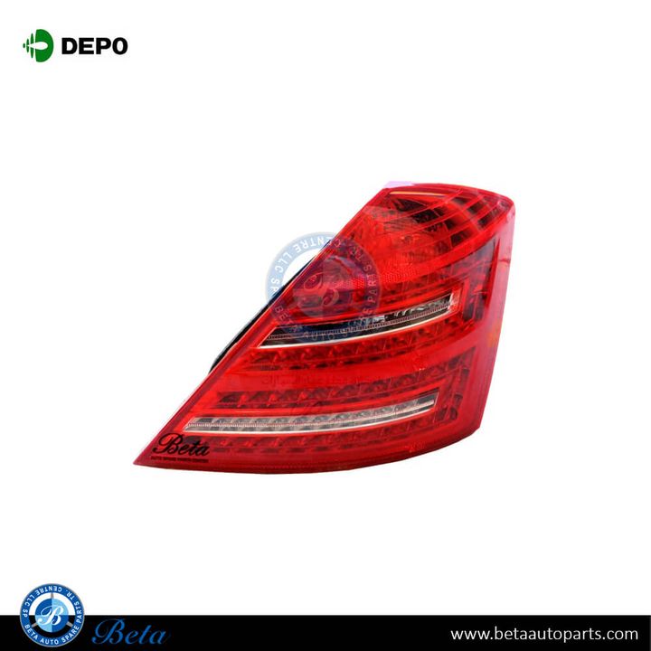 Mercedes S-Class W221 (2010-2013), Tail Lamp (Right), Depo, 2218201464