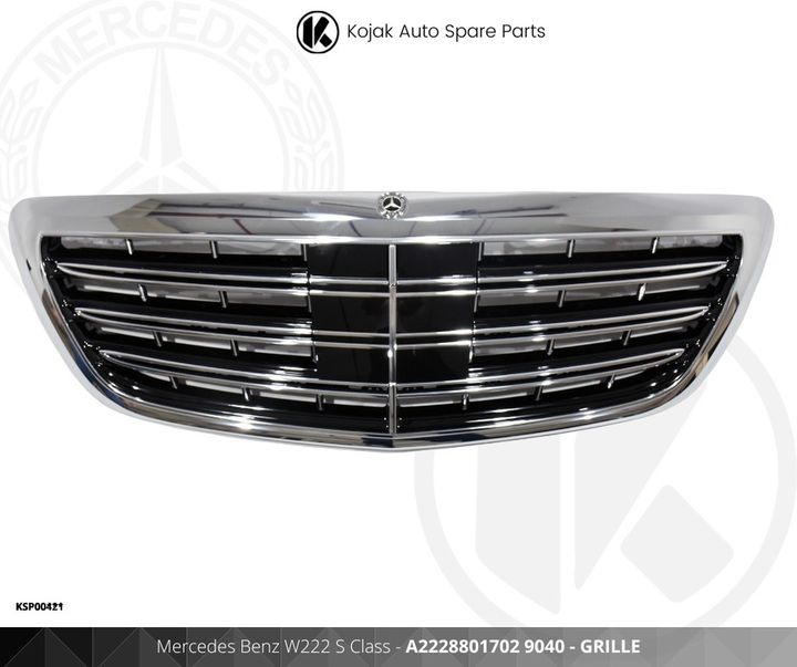 Mercedes Benz W222 S Class Front Grille