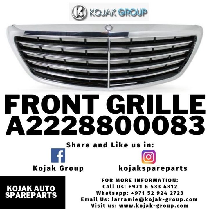 Front Grille Mercedes-Benz S-Class W222