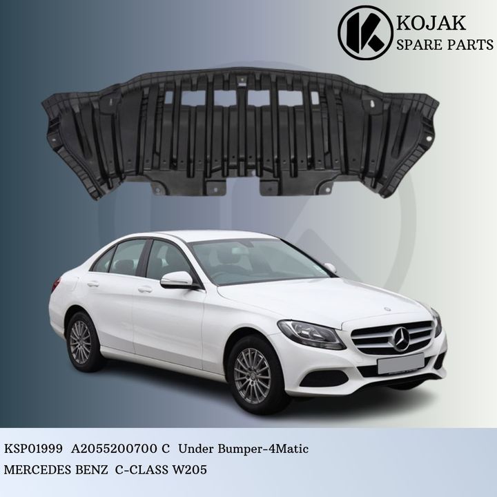 Under Bumper Shield Mercedes-Benz C-Class W205 4Matic